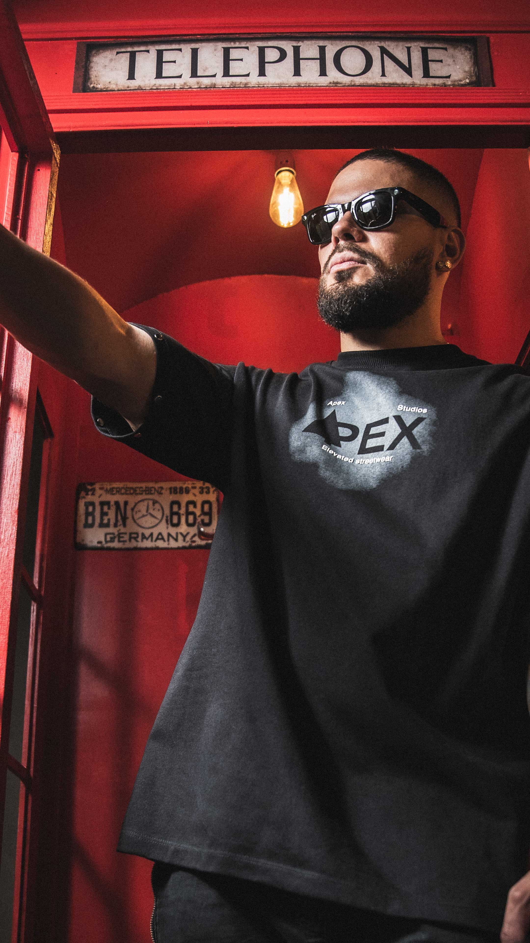 ANGELS DON’T SLEEP— OVERSIZE TEE
